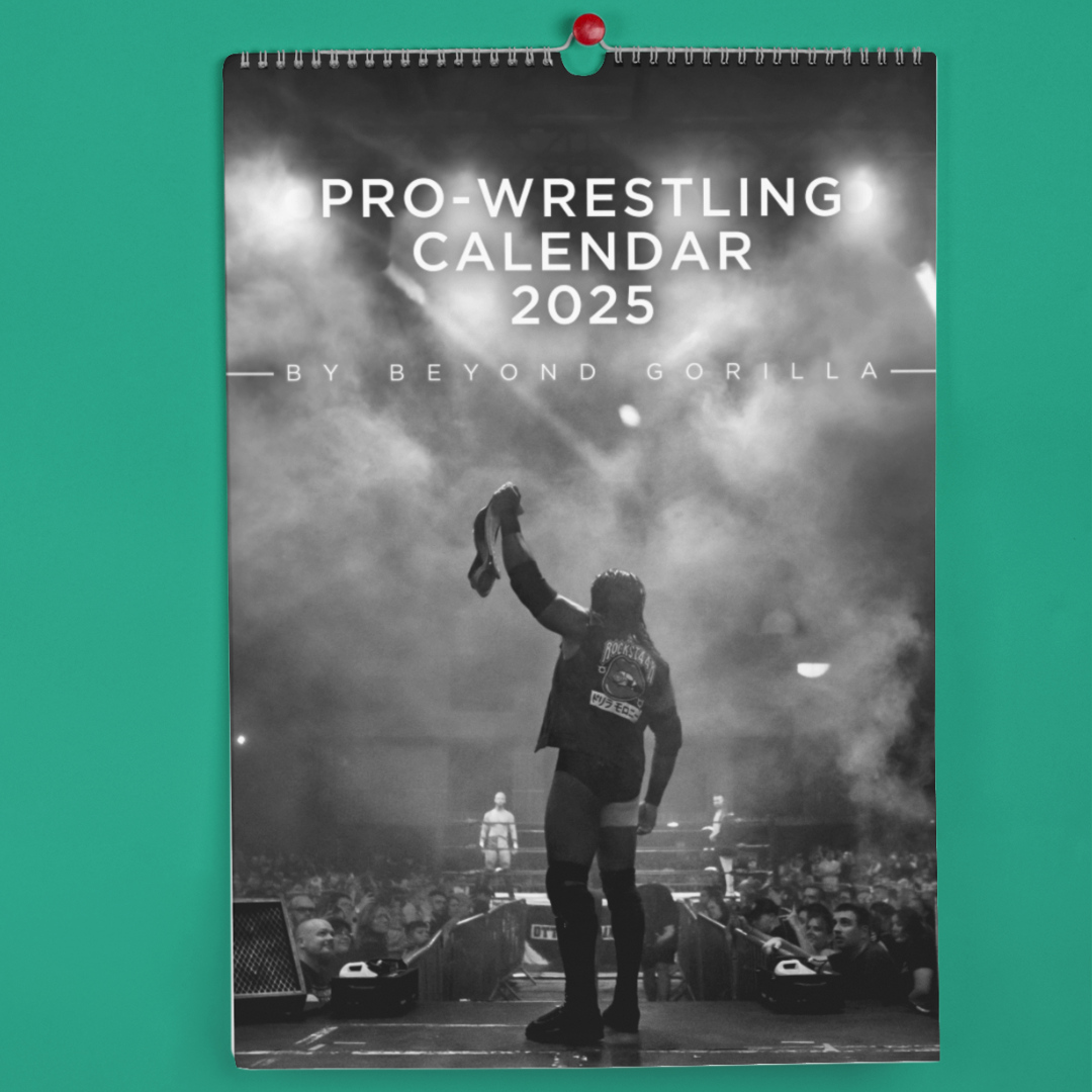 Beyond Gorilla Pro Wrestling Calendar 2025 - PRE-ORDER